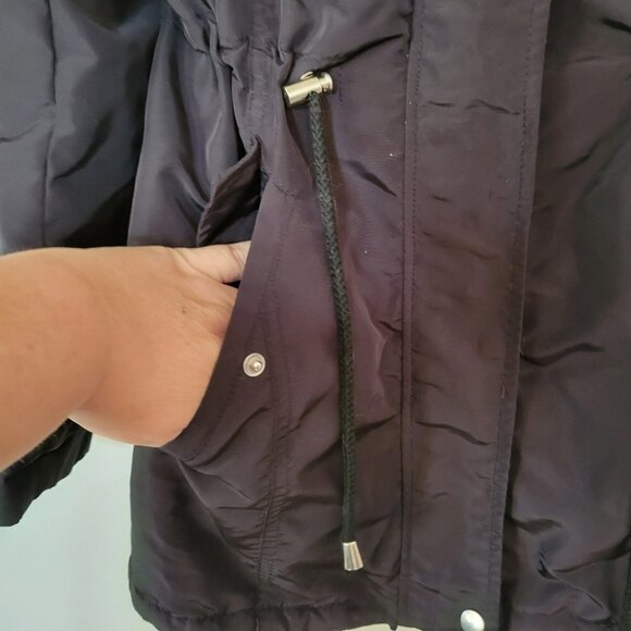 U2B cozy jacket coat, sinch waist - Picture 6 of 7